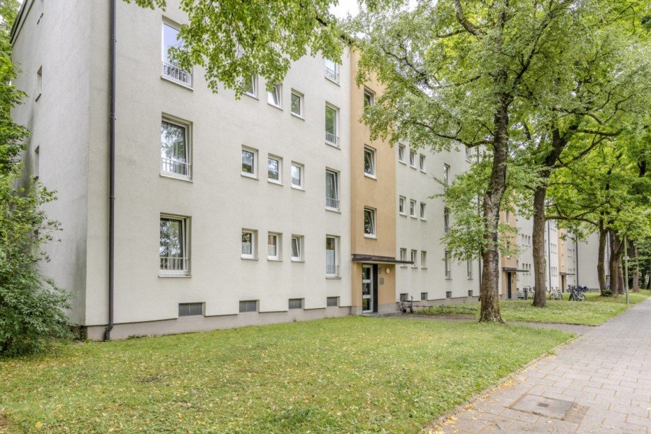 Eingangsseite Etagenwohnung M�nchen